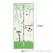 Keep Bugs Out & Fresh Air In Magnetic Snap Mesh Screen Door Fly Bug Insect Anti Mosquito Net Screen Curtain
